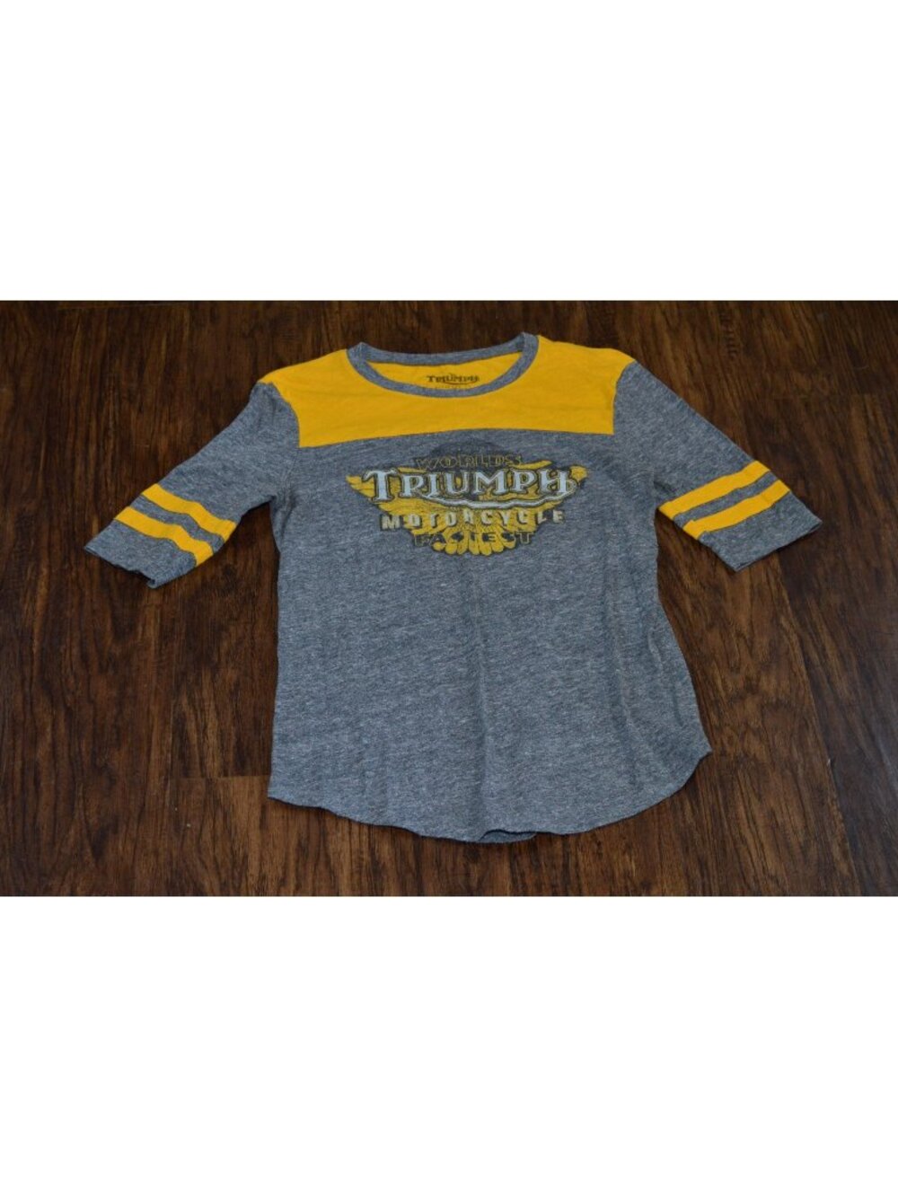 Womens Size XS Baseball Tee Triumph Americana Collegiate Skater Streetwear Retro